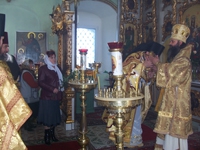 9 октября 2010 года посещение Тейковской земли владыкой Иваново-Вознесенский и Кинешемский Иосифом