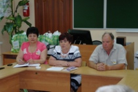 Встреча главы администрации Тейковского муниципального района Засориной Е.К. с комбайнерами Тейковского района