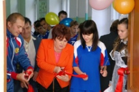Спорт для всех - в Новолеушинской средней школе состоялось торжественное открытие школьного спортзала после капитального ремонта.