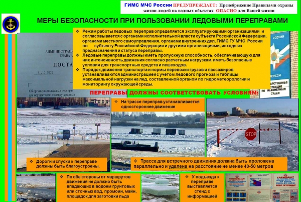  Наглядный материал по технике безопастности на льду!